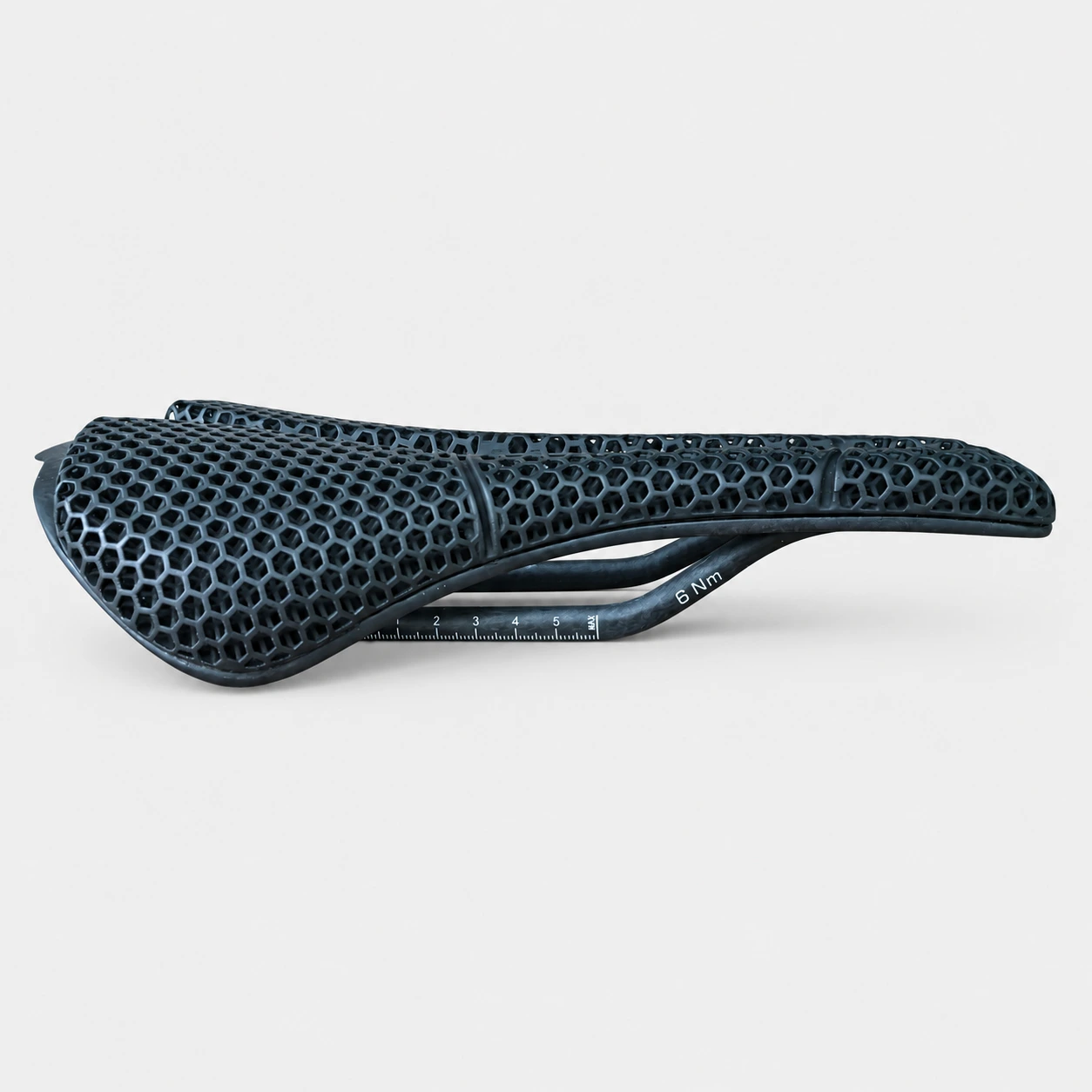 VT-108 3D printed bicycle saddle profile view