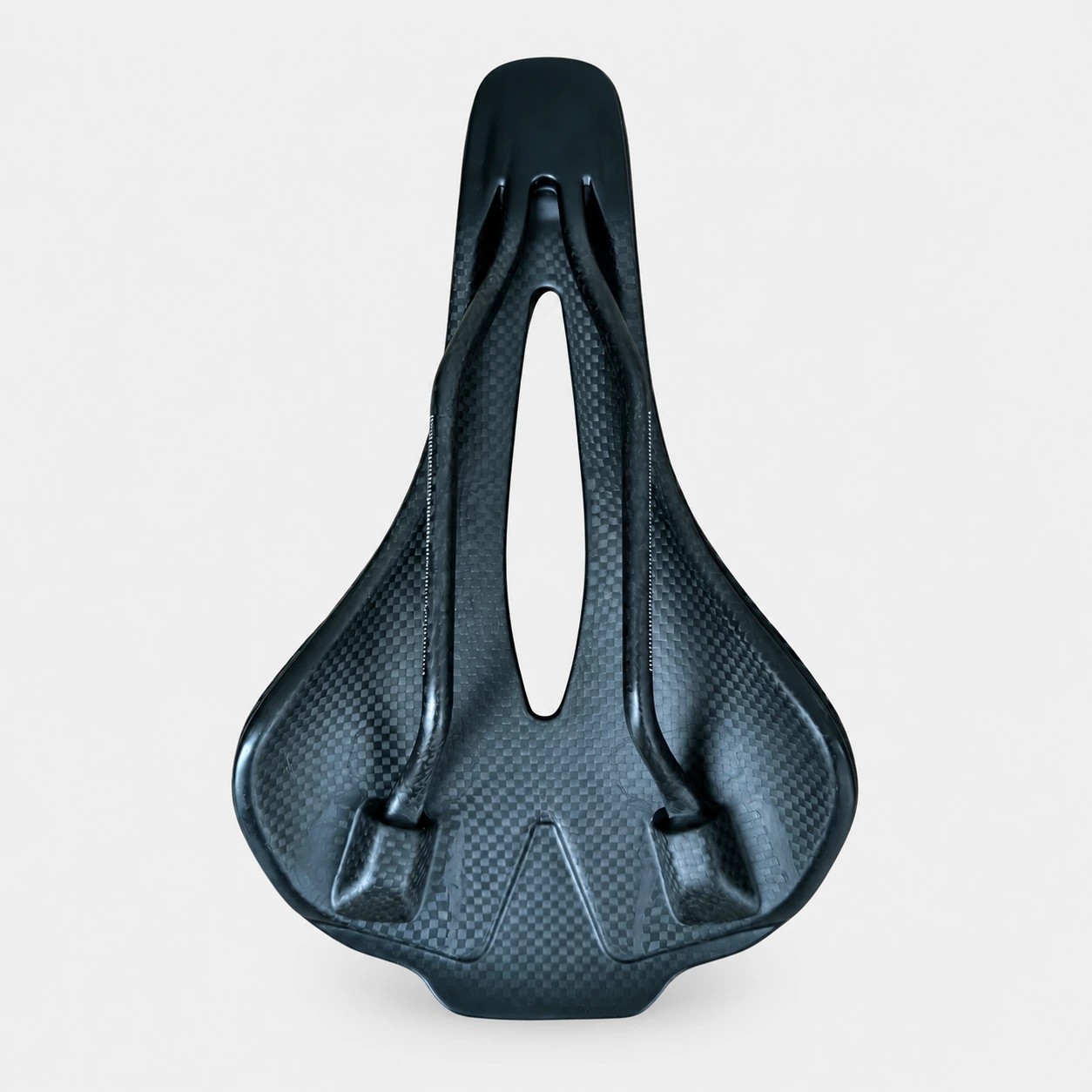 VT-108 carbon bicycle saddle bottom view
