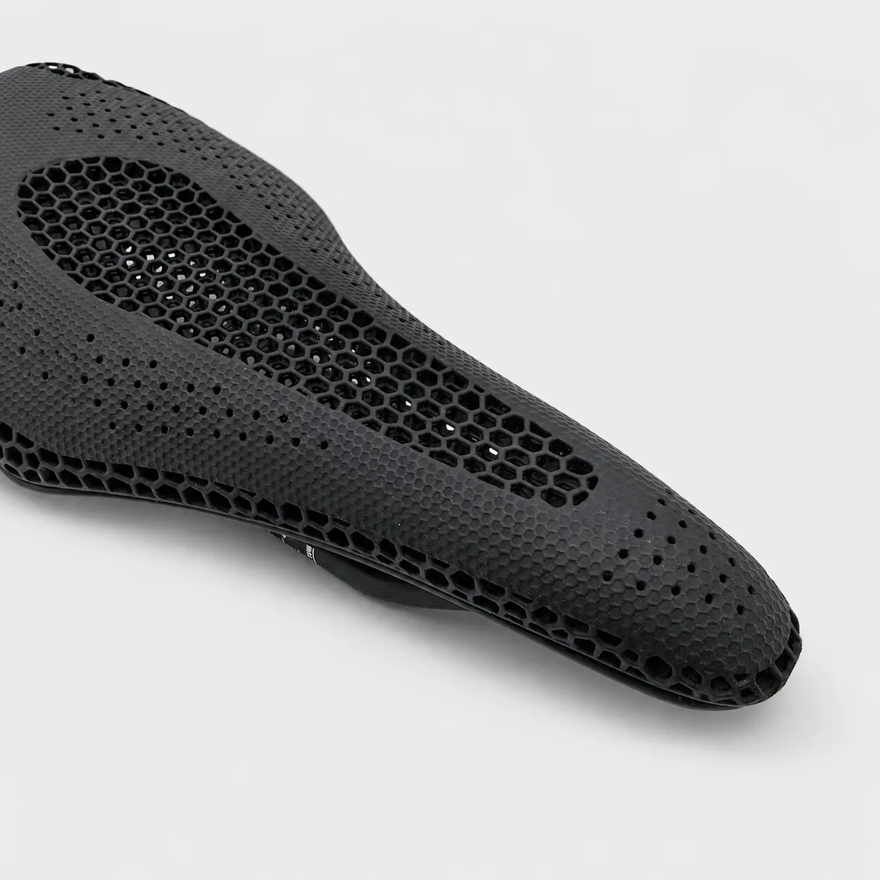 K03 3D printed bicycle saddle angle view