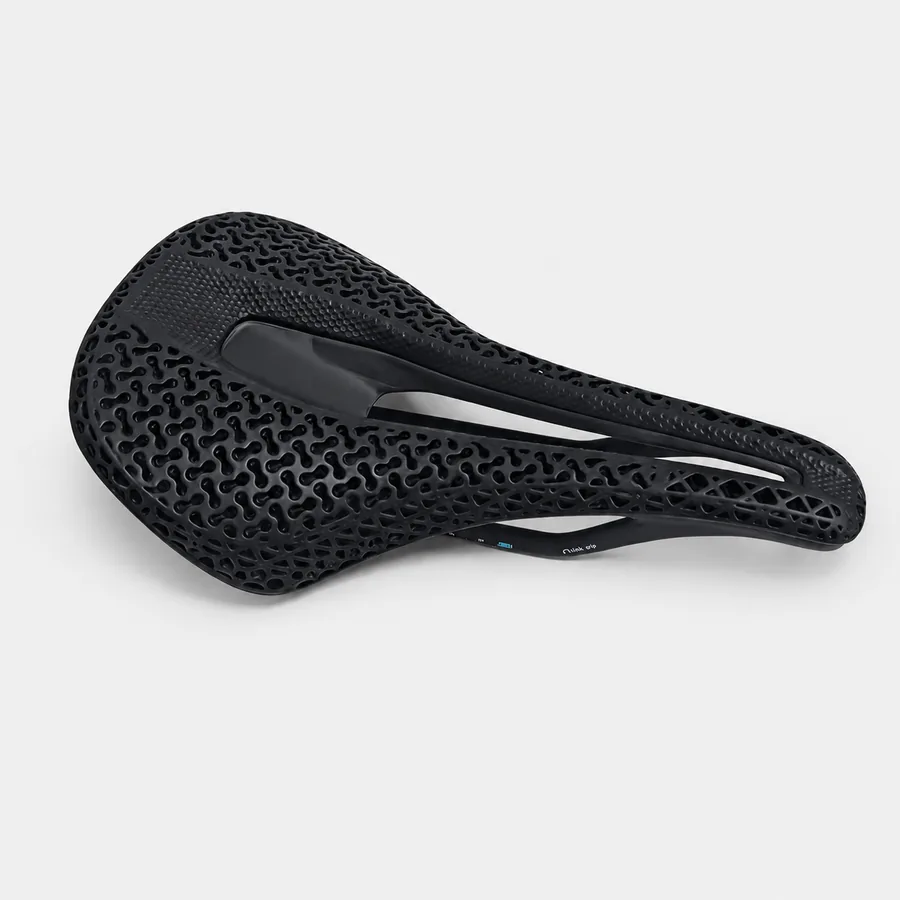S160 3D printed bicycle saddle top view