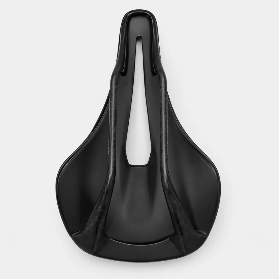S160 3D printed bicycle saddle underside and rail view