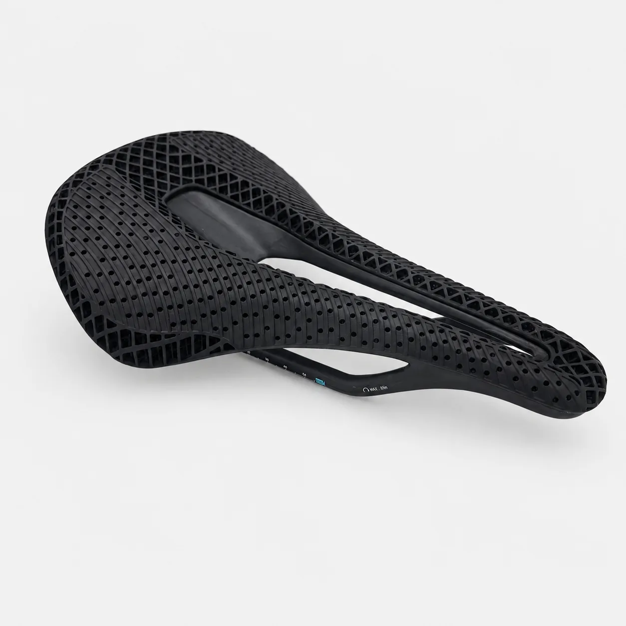 K106 3D printed bicycle saddle angle view