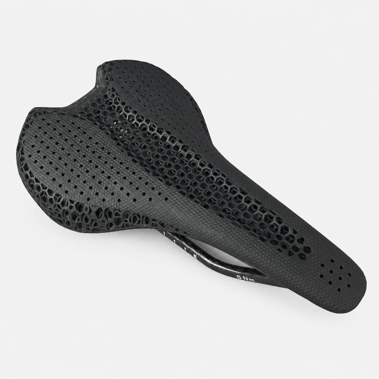 K70 3D Printed Bicycle Saddle Rear Three Quarter View