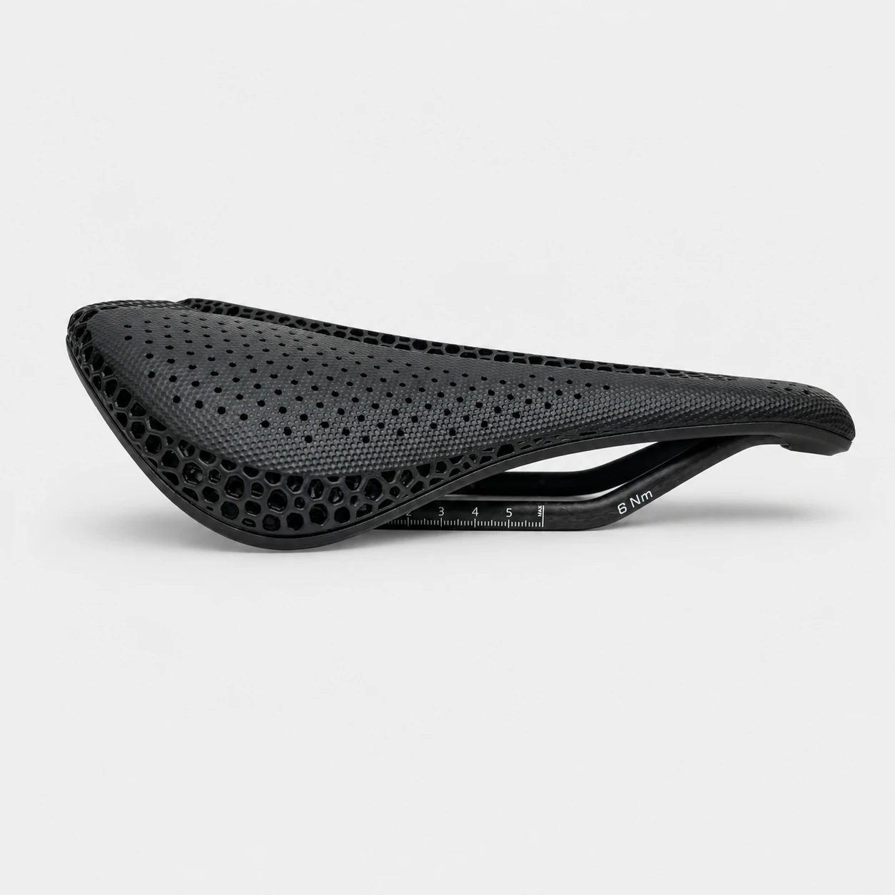 S690 3D-printed bicycle saddle side view