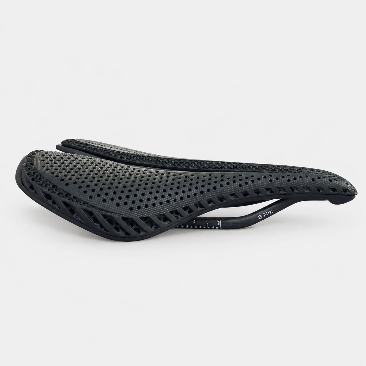 K06 3D printed bicycle saddle profile view