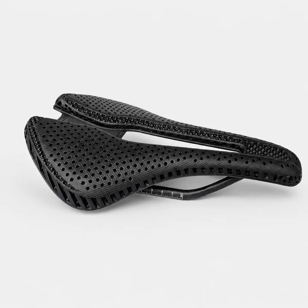 K15 3D printed bicycle saddle side view