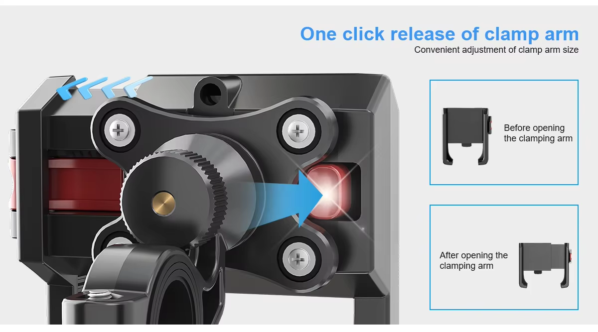 SPROKETO PB11 PLUS-AV OEM bike phone mount — manufacturer product view 6