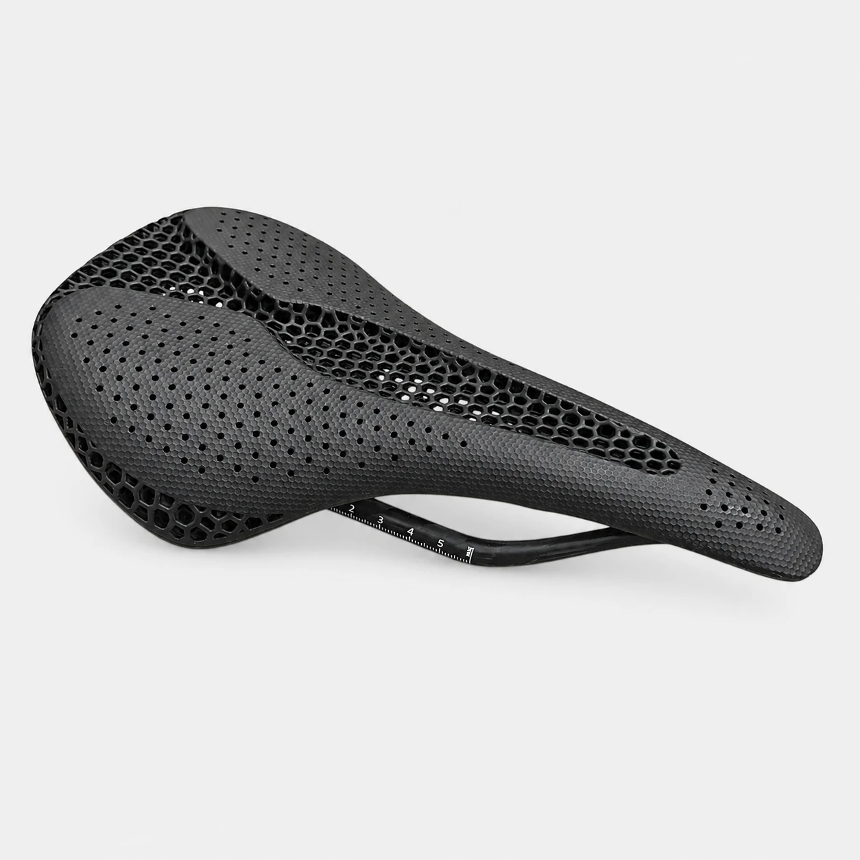 619 3D printed bicycle saddle side view