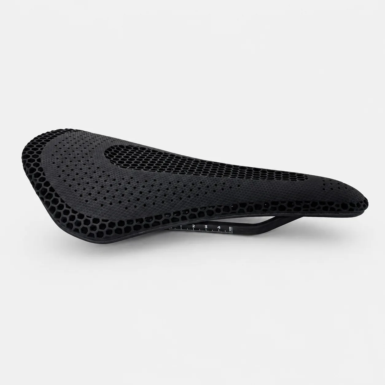 K03 3D printed bicycle saddle side view