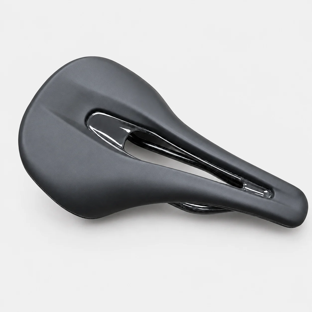 SPROKETO K14 PVC conventional bicycle saddle — OEM bike saddle manufacturer product view 2