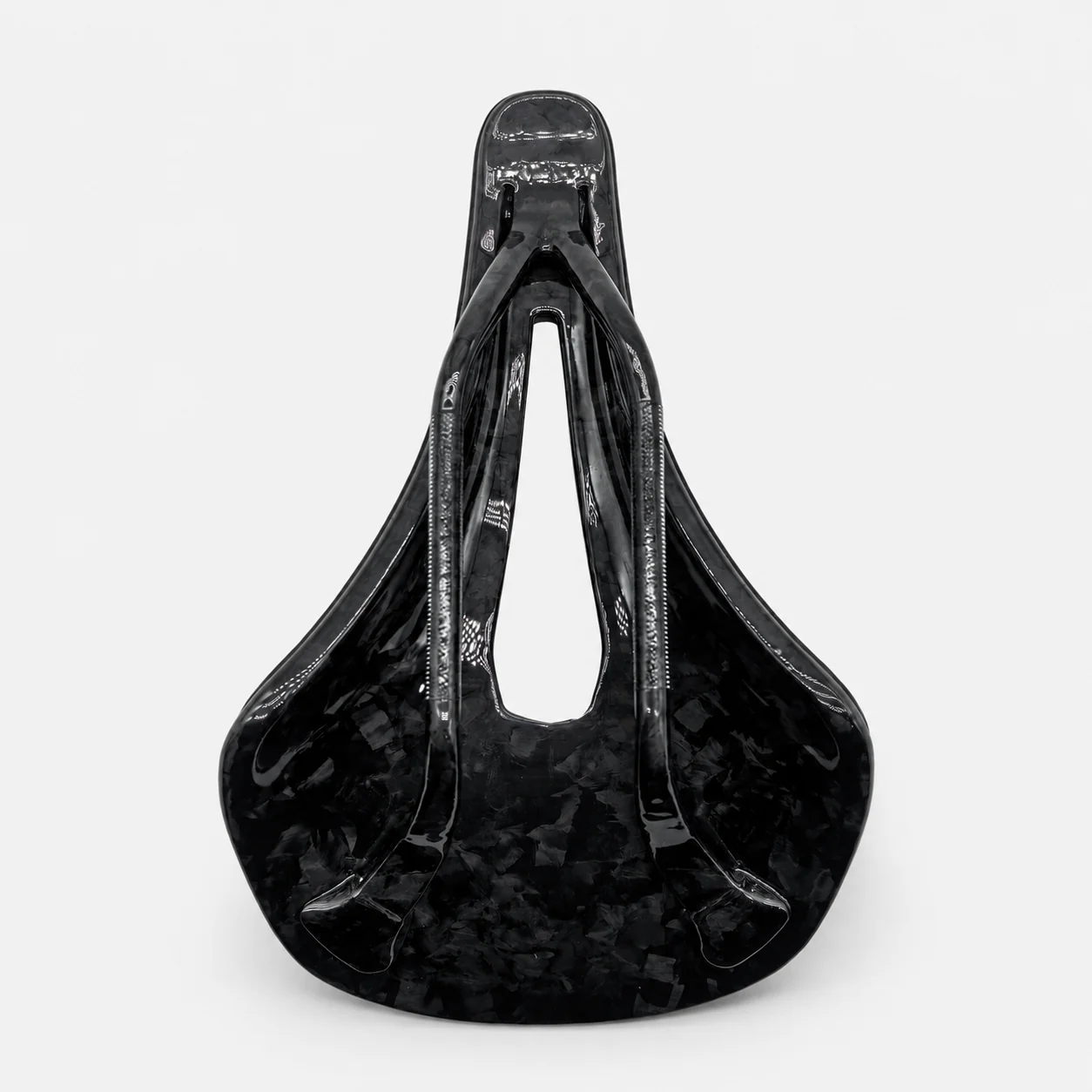 K14 3D printed bicycle saddle angle view