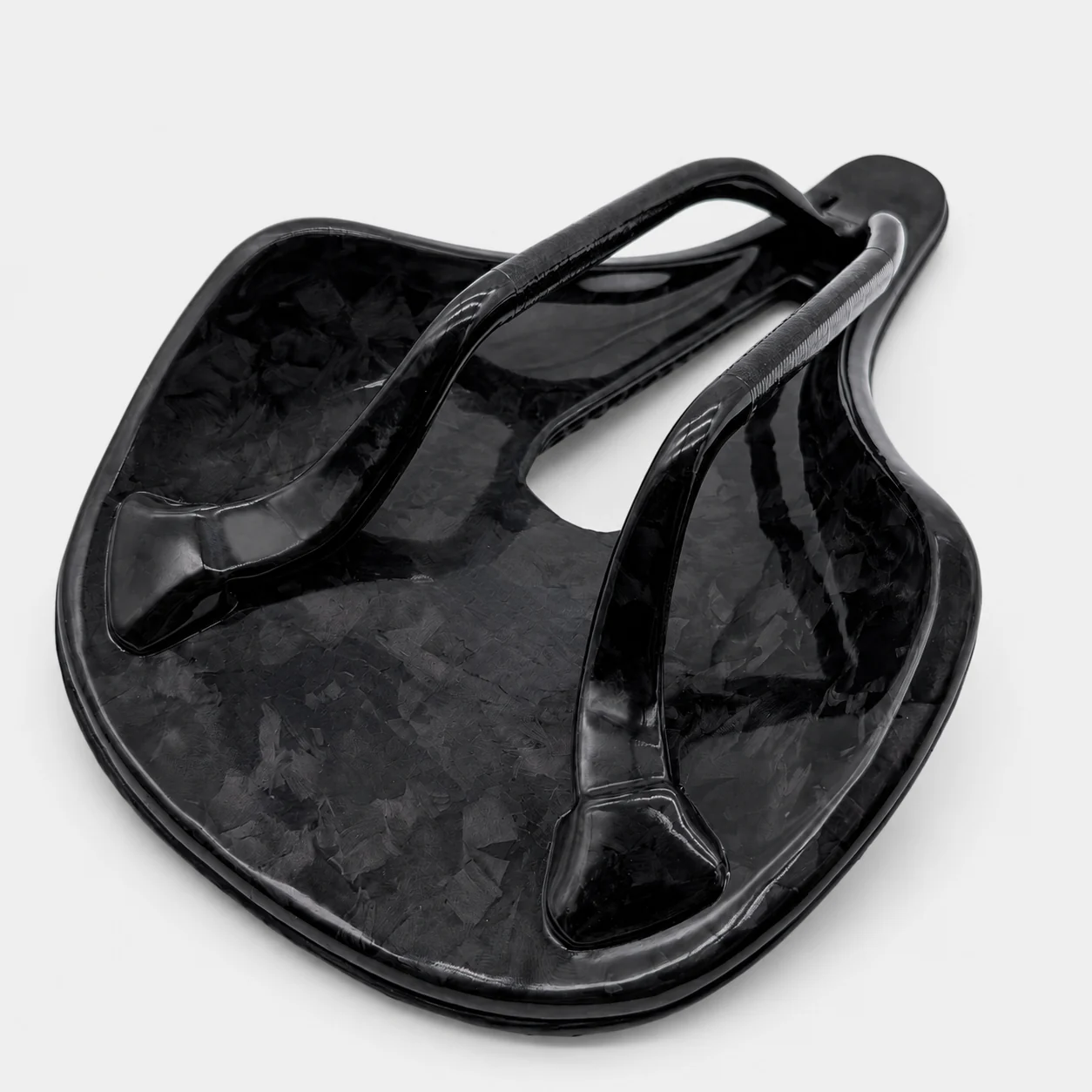 K14 3D printed bicycle saddle top view