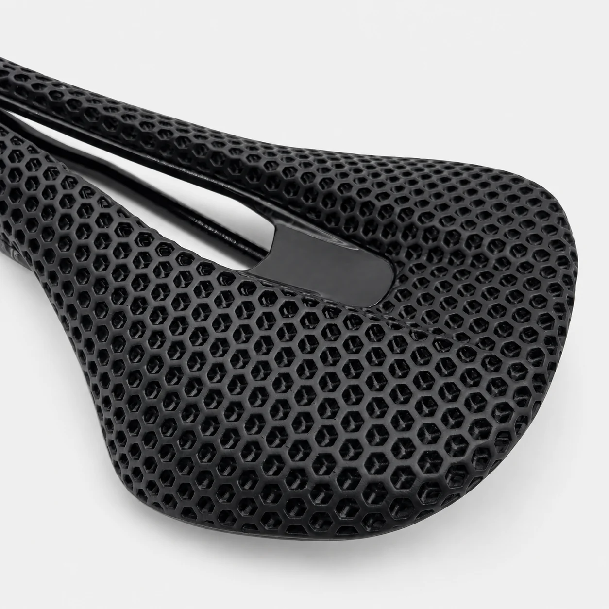 K14 3D printed bicycle saddle rear view