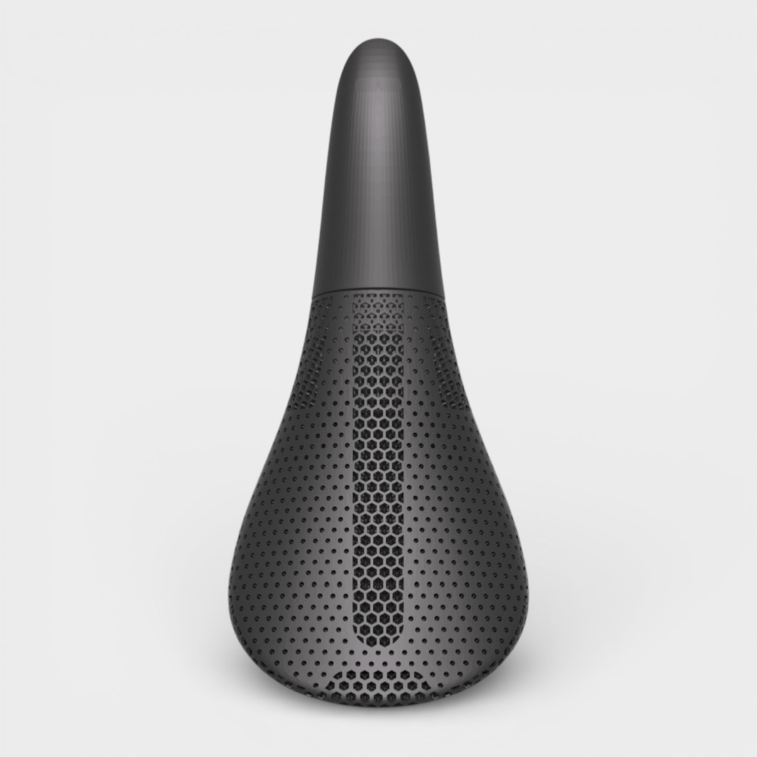 K40 3D printed bicycle saddle rear view