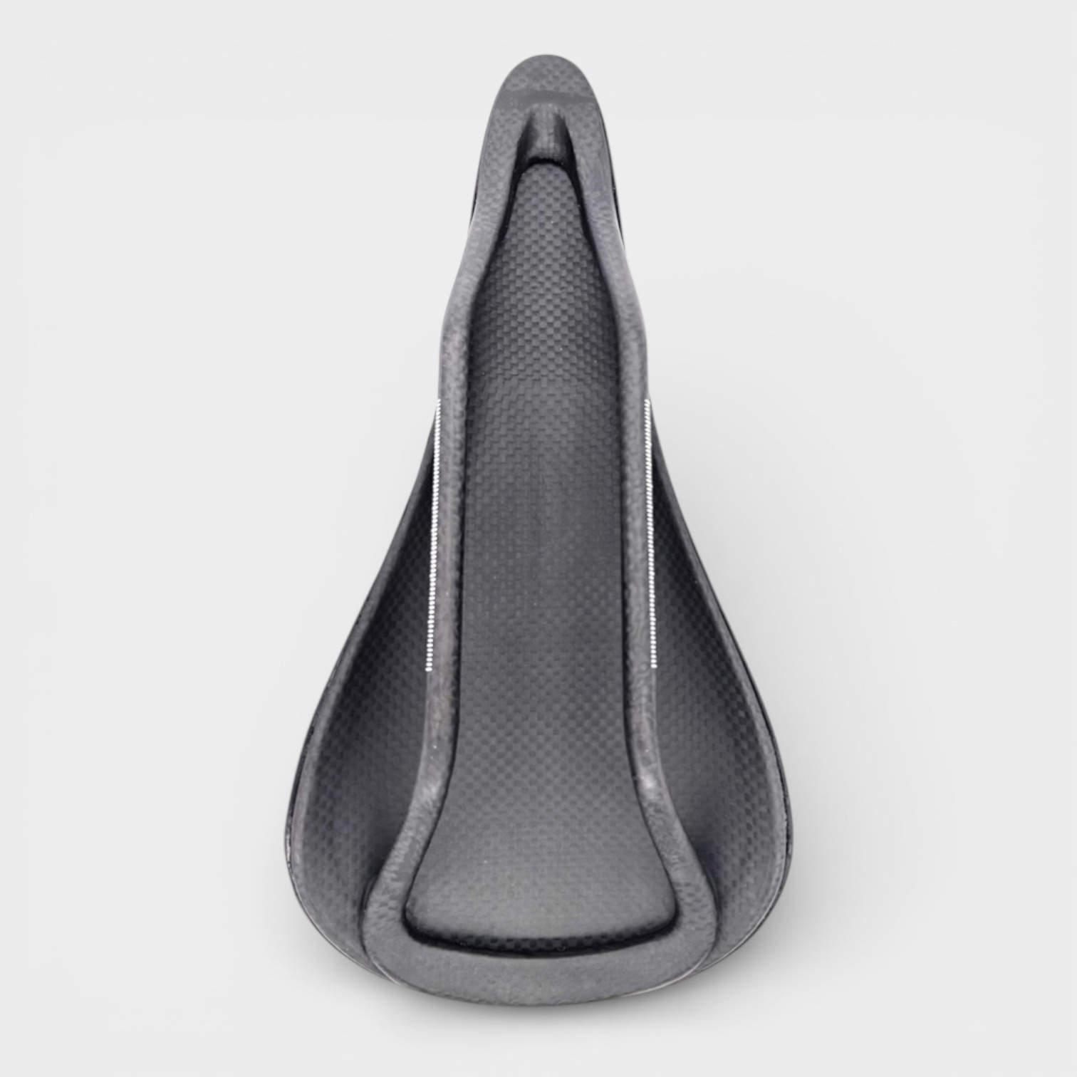 Close-up of premium saddle construction material and engineering detail