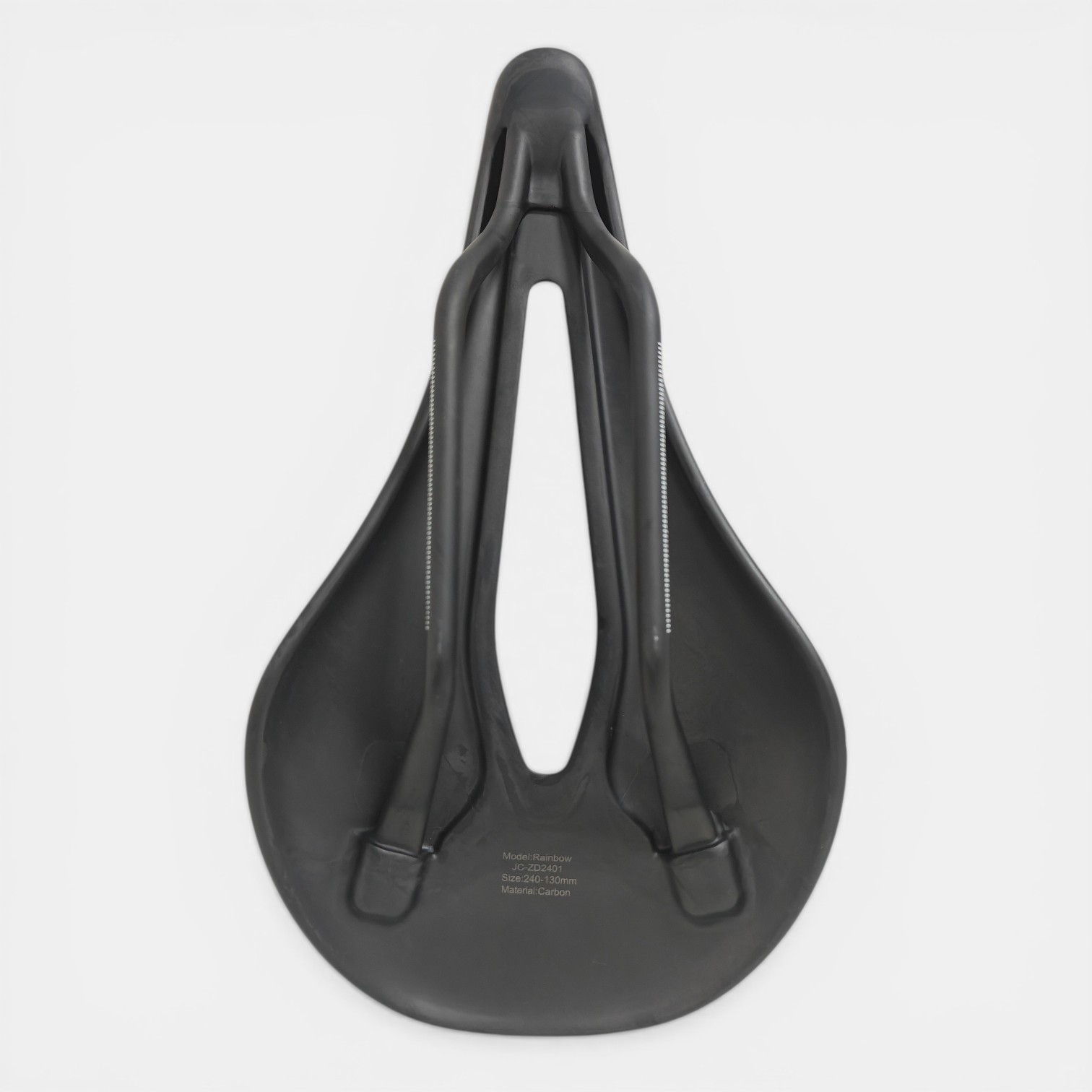 WKL-2403 3D printed bicycle saddle view 3