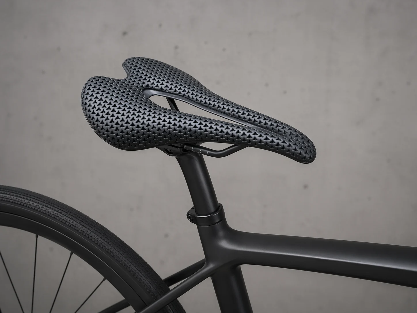 WKL-2403 3D printed bicycle saddle view 4